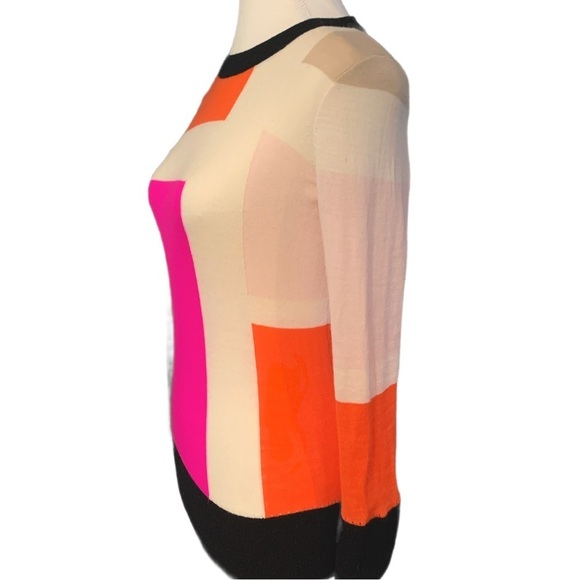 Kate spade Wool Colour Block Sweater Size XS - Picture 3 of 5
